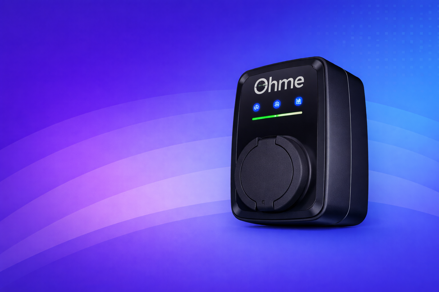Ohme electric vehicle charging point